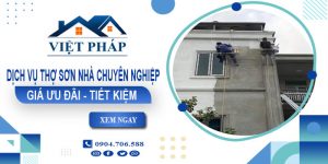 Báo giá dịch vụ thợ sơn nhà tại Nha Trang【Từ 12.000₫/m²】