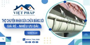 Báo giá sửa chữa máng xối tôn, inox tại Long An【Giảm 20%】